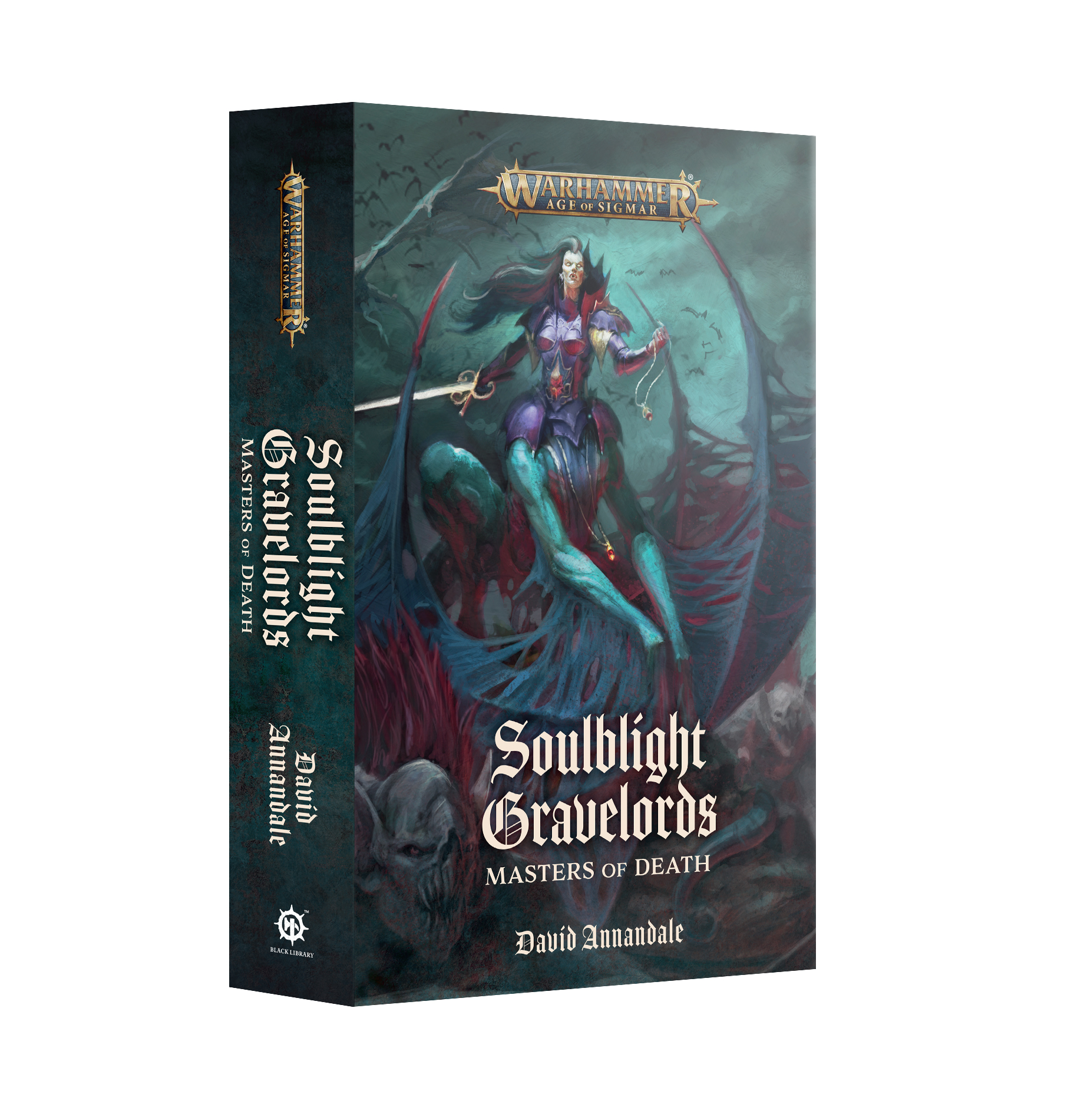 Age of Sigmar: Soulblight Gravelords: Masters of Death (Paperback) cover