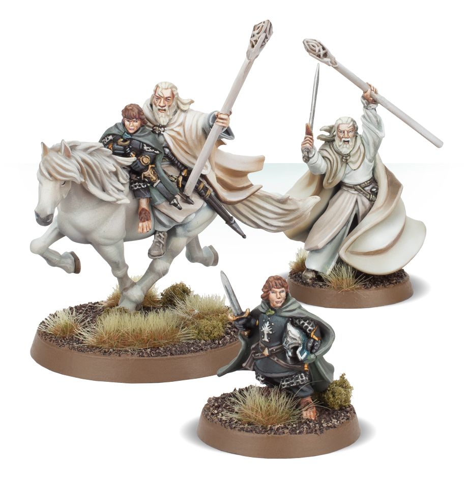 Gandalf the White and Peregrin Took obal produktu