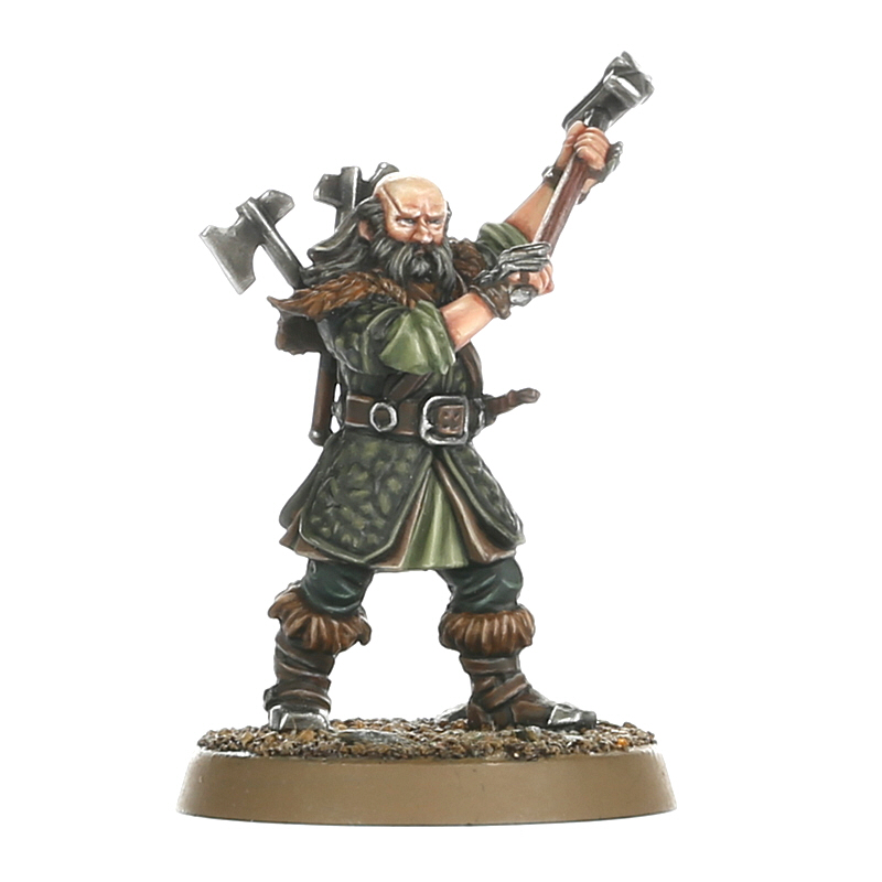 Thorin Oakenshield miniatures front view