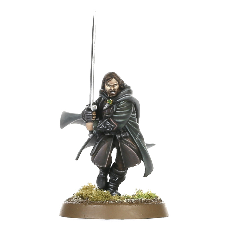 The Three Hunters miniatures