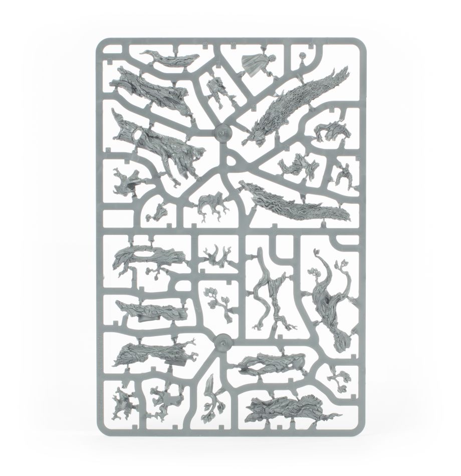 Treebeard miniature components and base layout