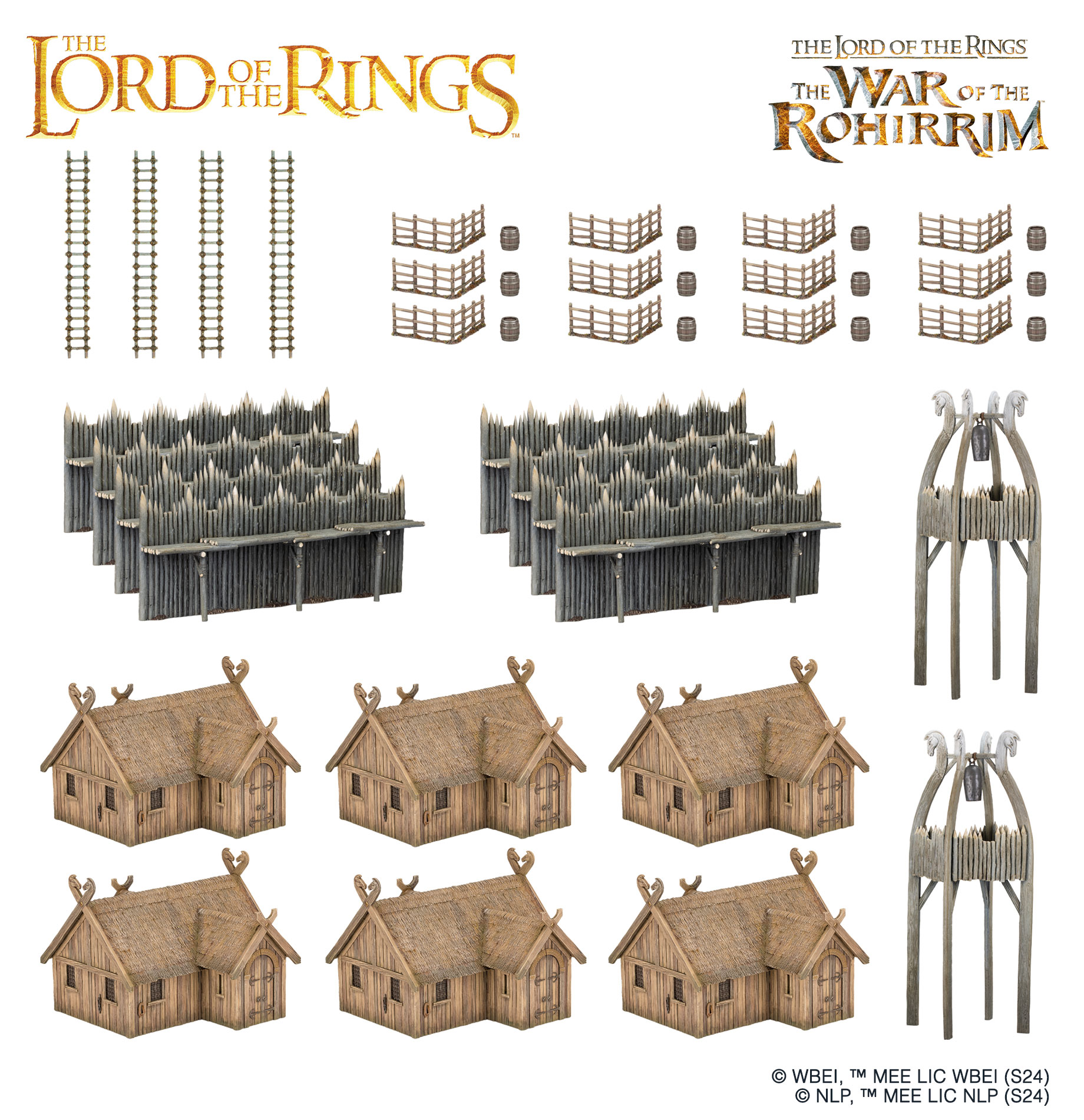 Middle-earth Strategy Battle Game: Rohan™ Stronghold – balenie produktu