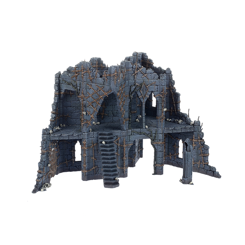 Pohľad na zmontovaný terén Ruins of Dol Guldur