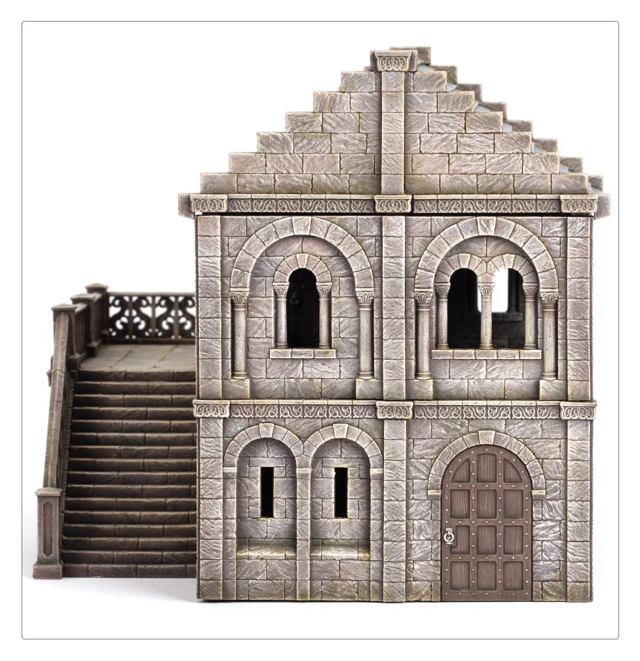 Ukážka modulárneho usporiadania budovy