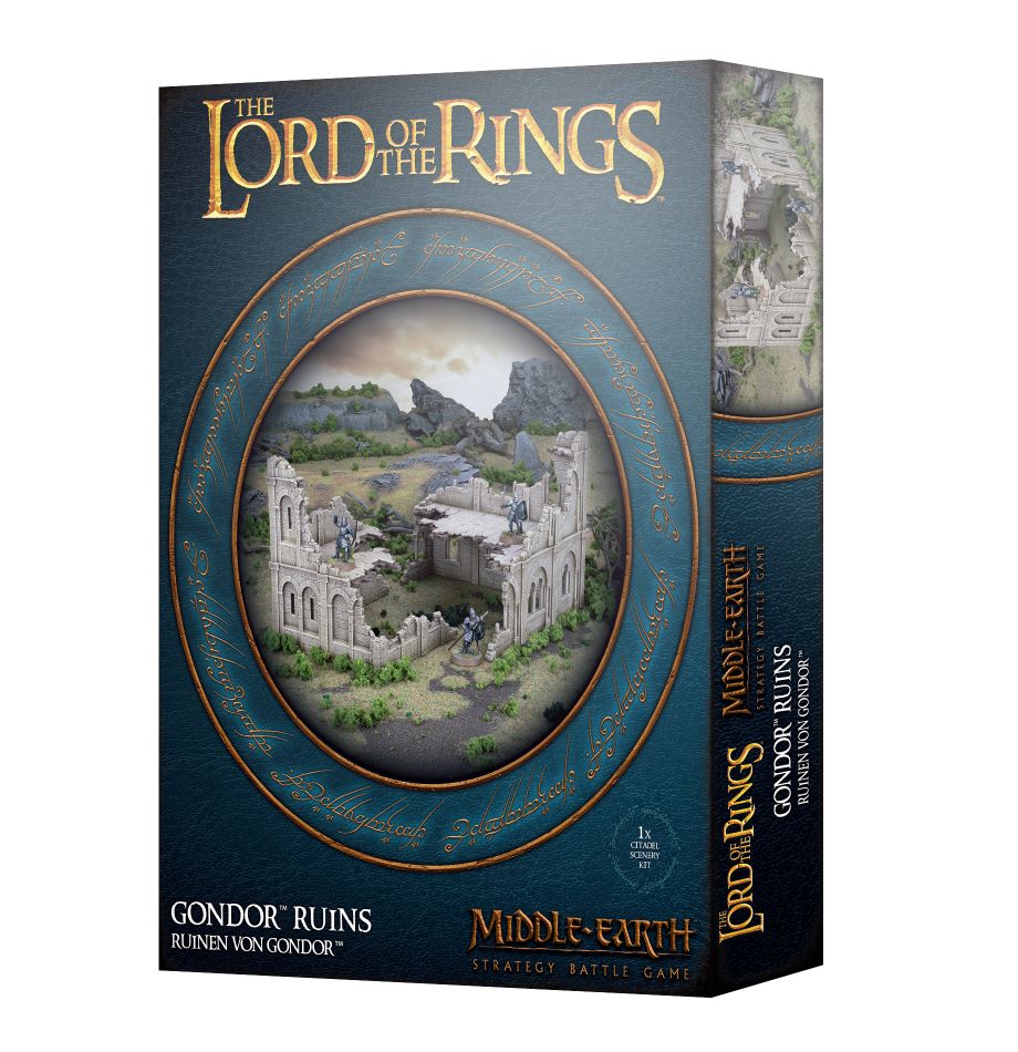 Gondor Ruins built scenery example