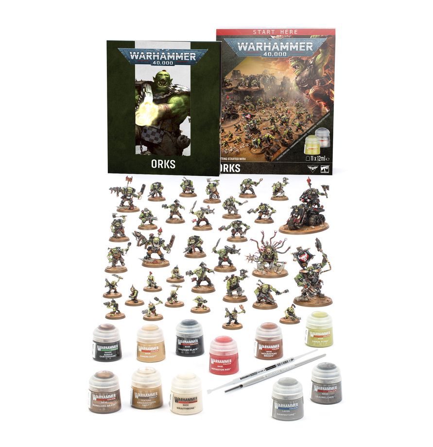Warhammer 40,000: Getting Started with Orks box art