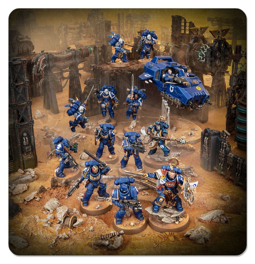 Getting Started With Space Marines miniatures
