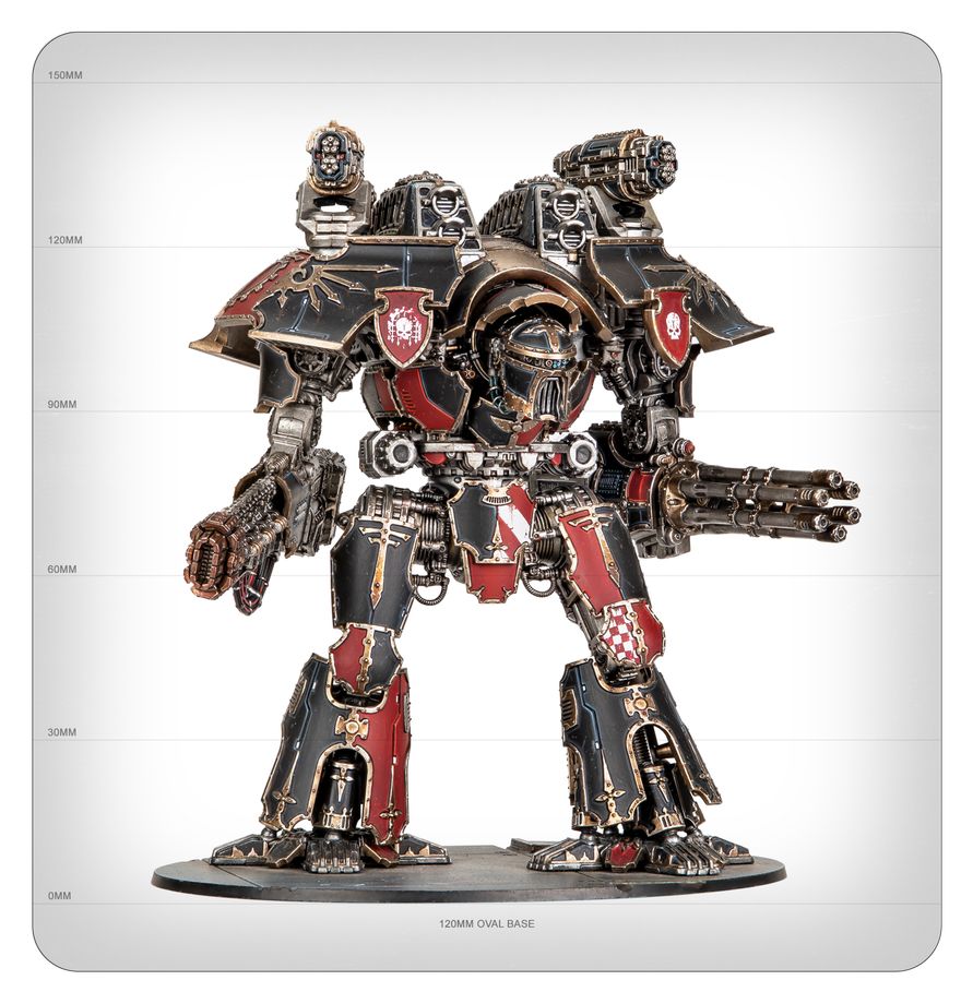 Warlord Titan v plném nasazení