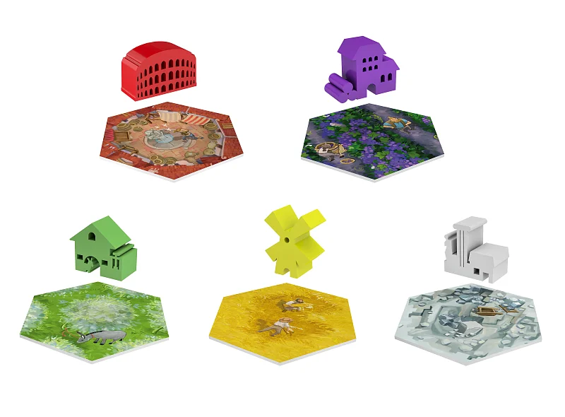 Detailed view of the Battle for Rome game box