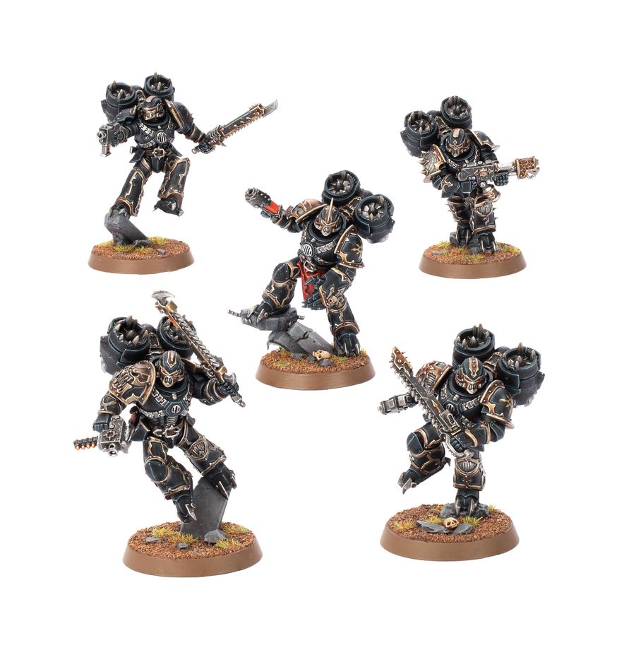 Chaos Space Marines Raptors box art