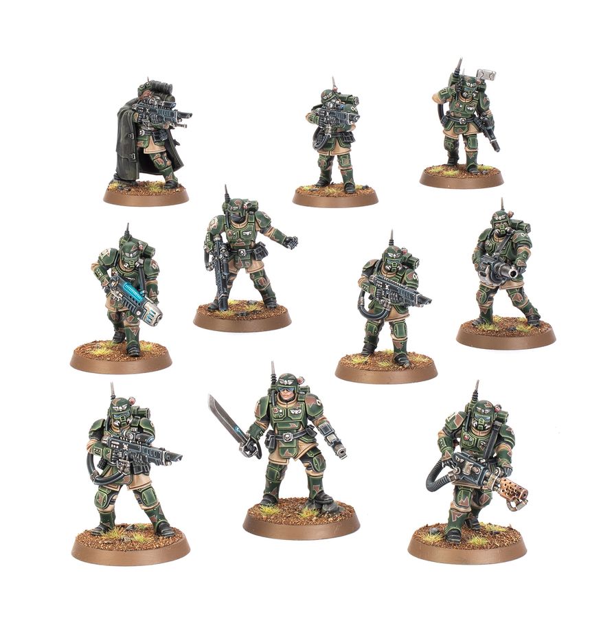 Astra Militarum Kasrkin box art