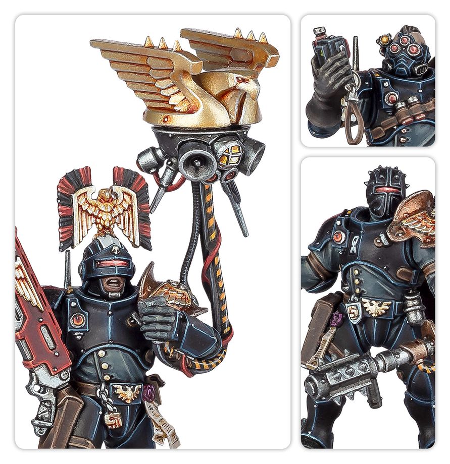 Imperial Agents Exaction Squad miniatures preview