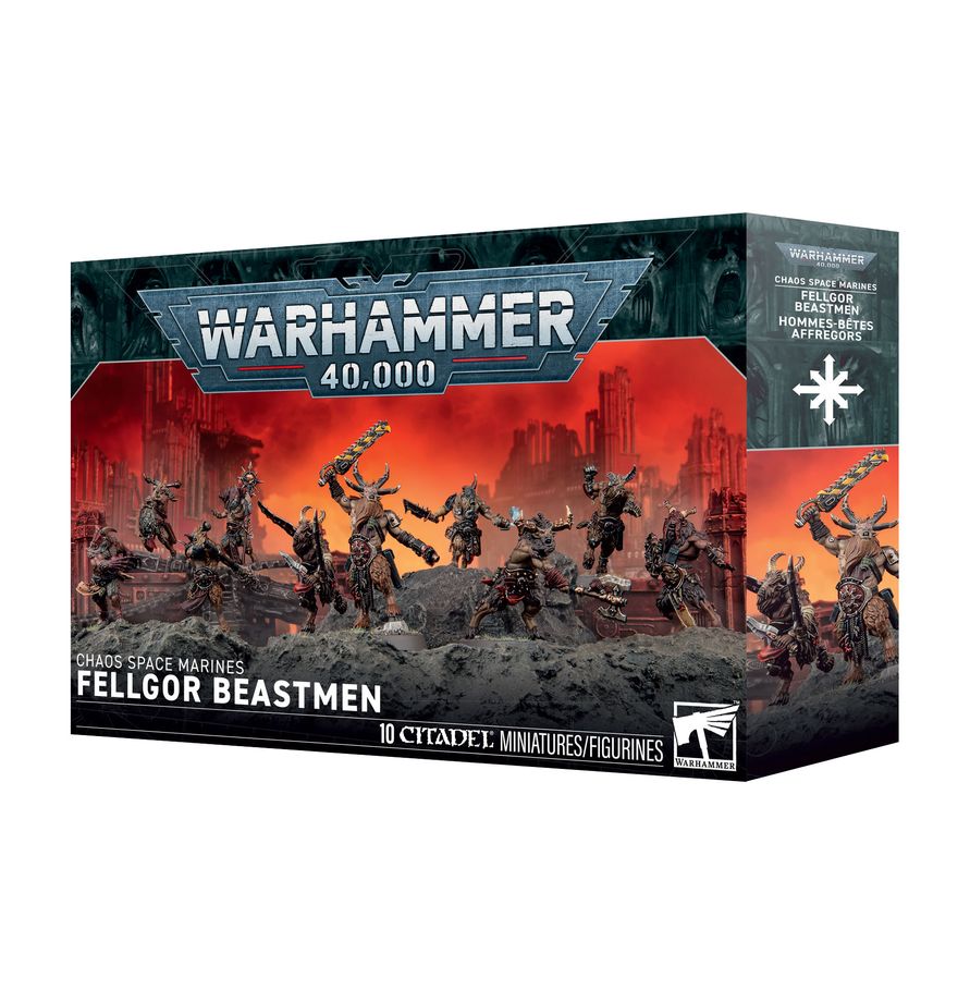 Detail miniatúr Fellgor Beastmen
