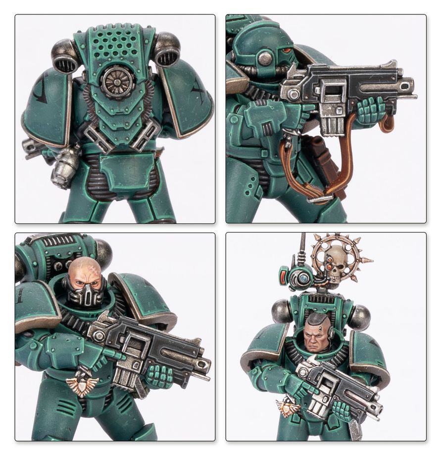 Legiones Astartes MkIV Tactical Squad miniature details