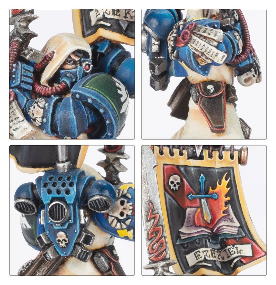 Ezekiel miniature detail view