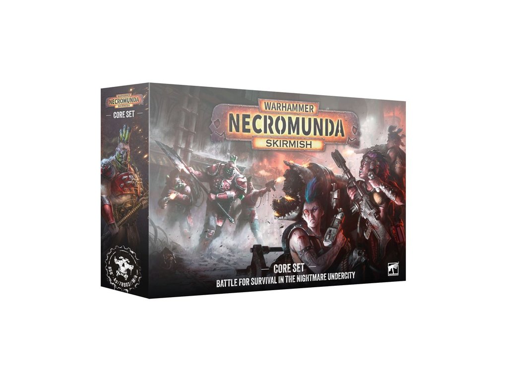 Necromunda game components and setup