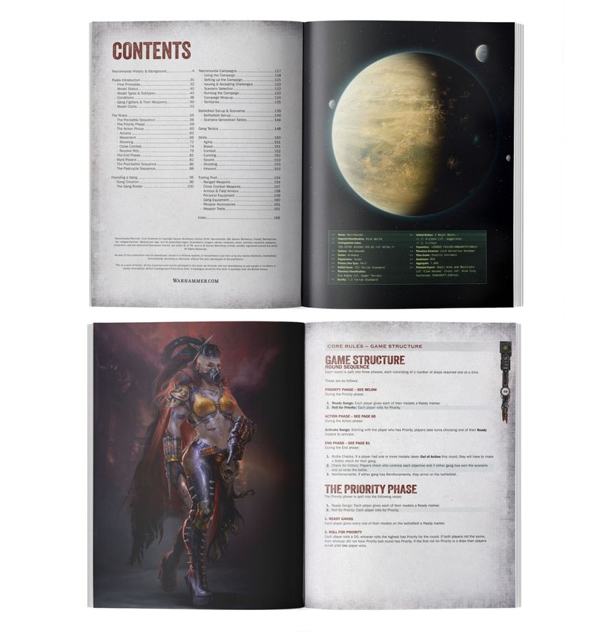 Rulebook layout preview