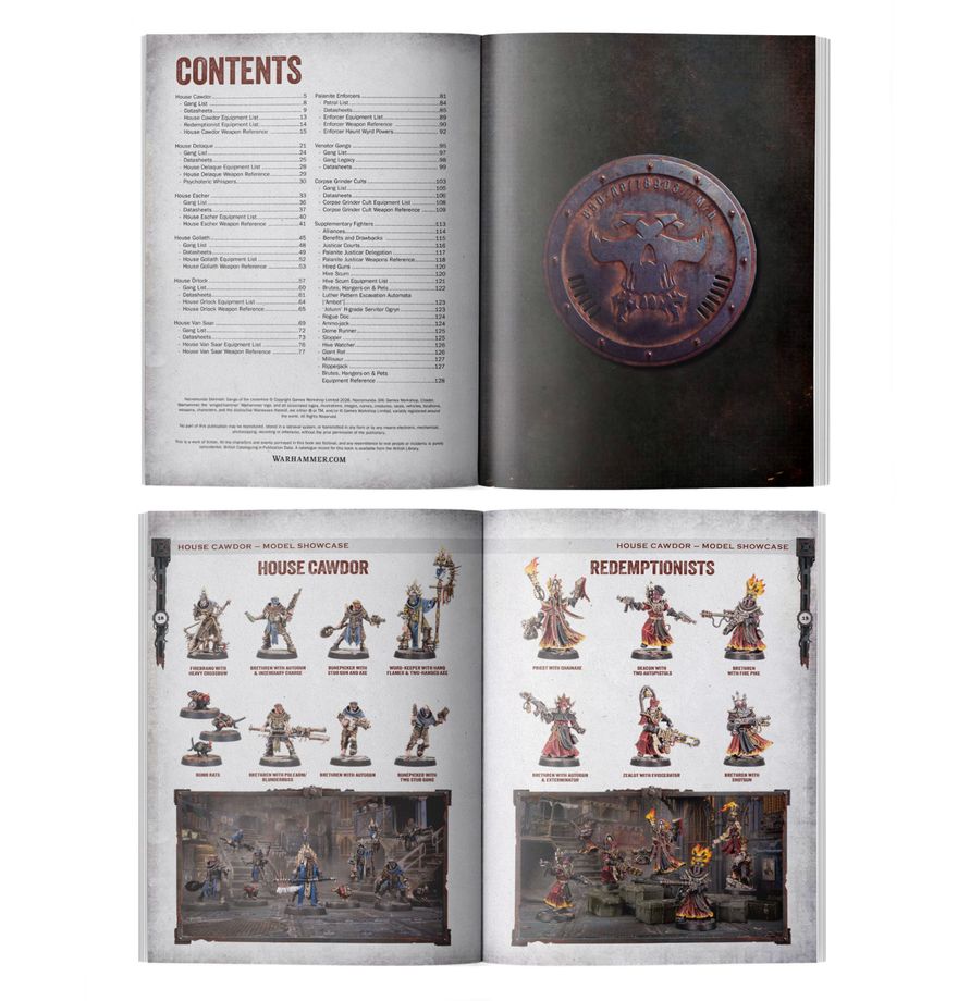 Necromunda Gangs of The Underhive book preview
