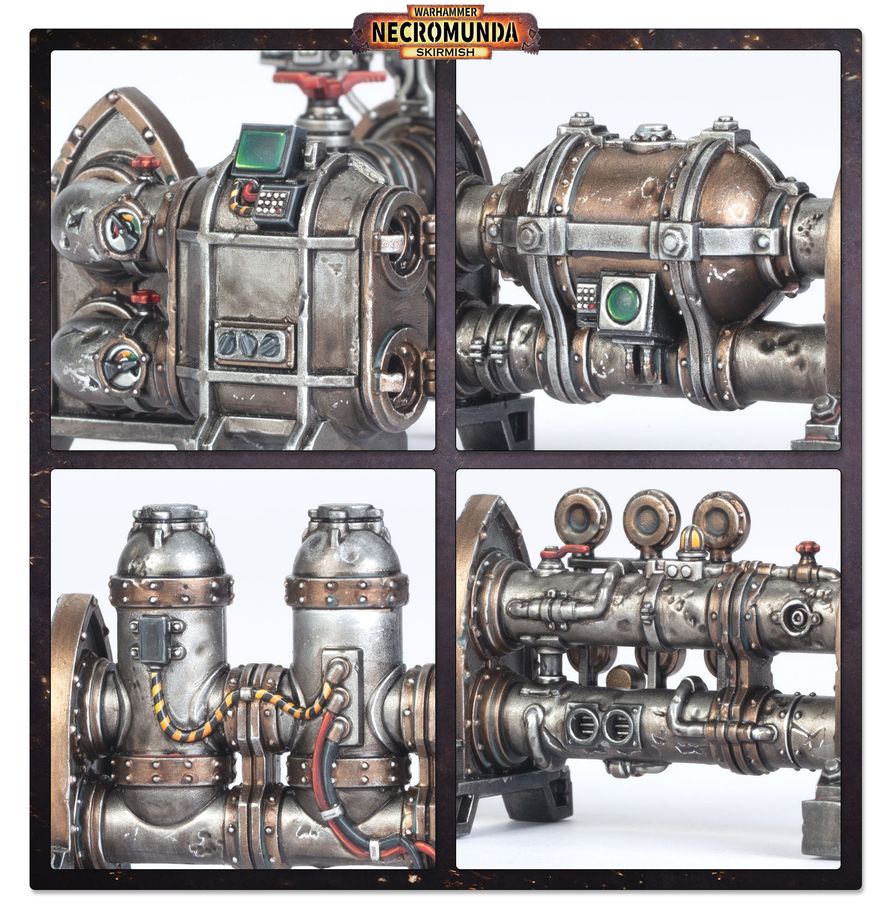 Companion terrain sets for Necromunda