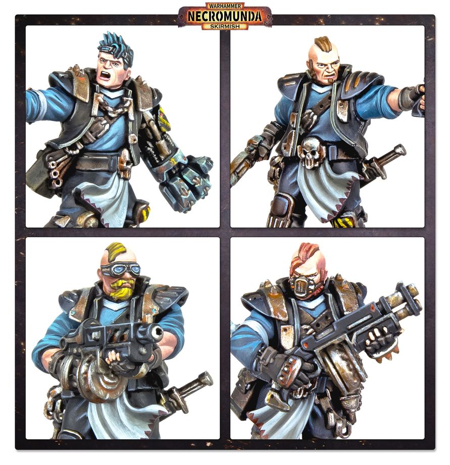 Orlock painted miniatures close up