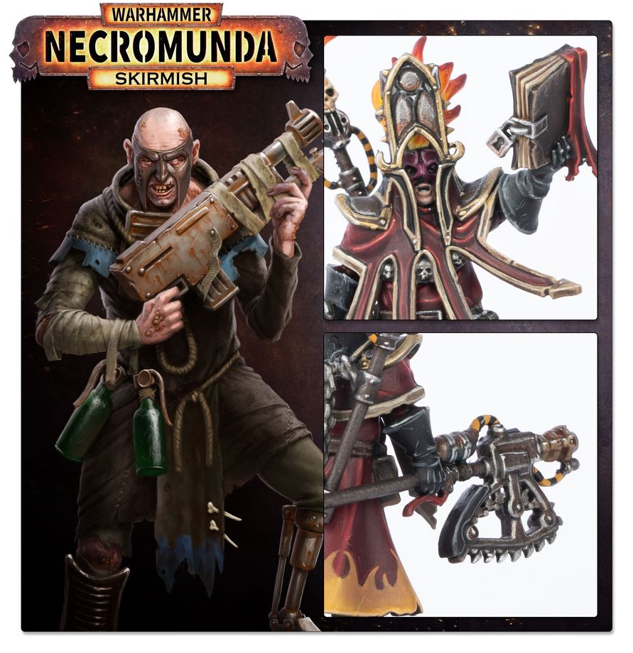Necromunda Cawdor Underhive Crew miniatures