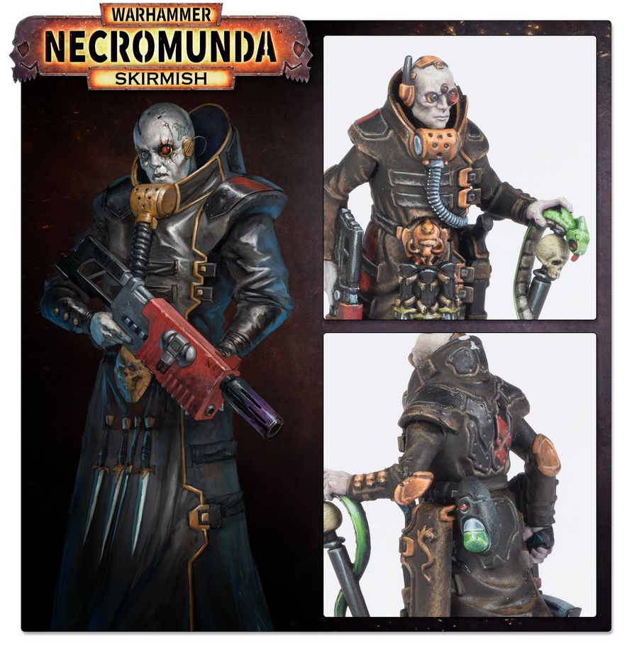 Necromunda Delaque Underhive Crew miniatures