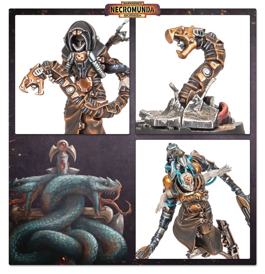 Painted Delaque miniatures