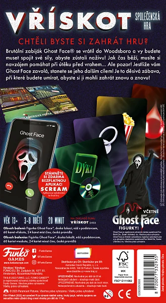 Box of the Scream board game