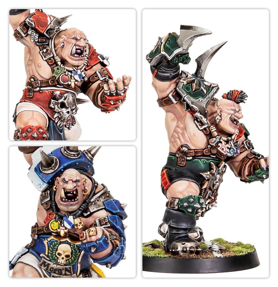 Morg 'n' Thorg - detail of the armour