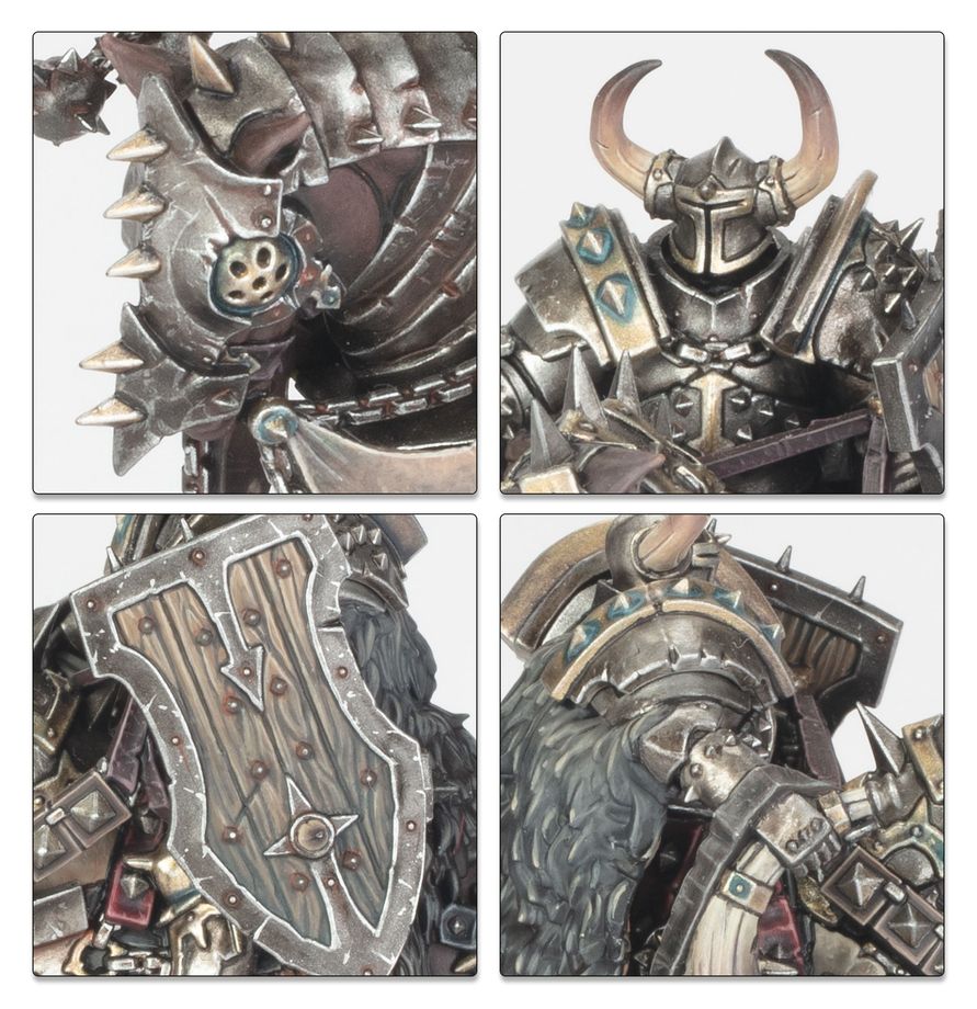 Example of two smaller units of four riders
