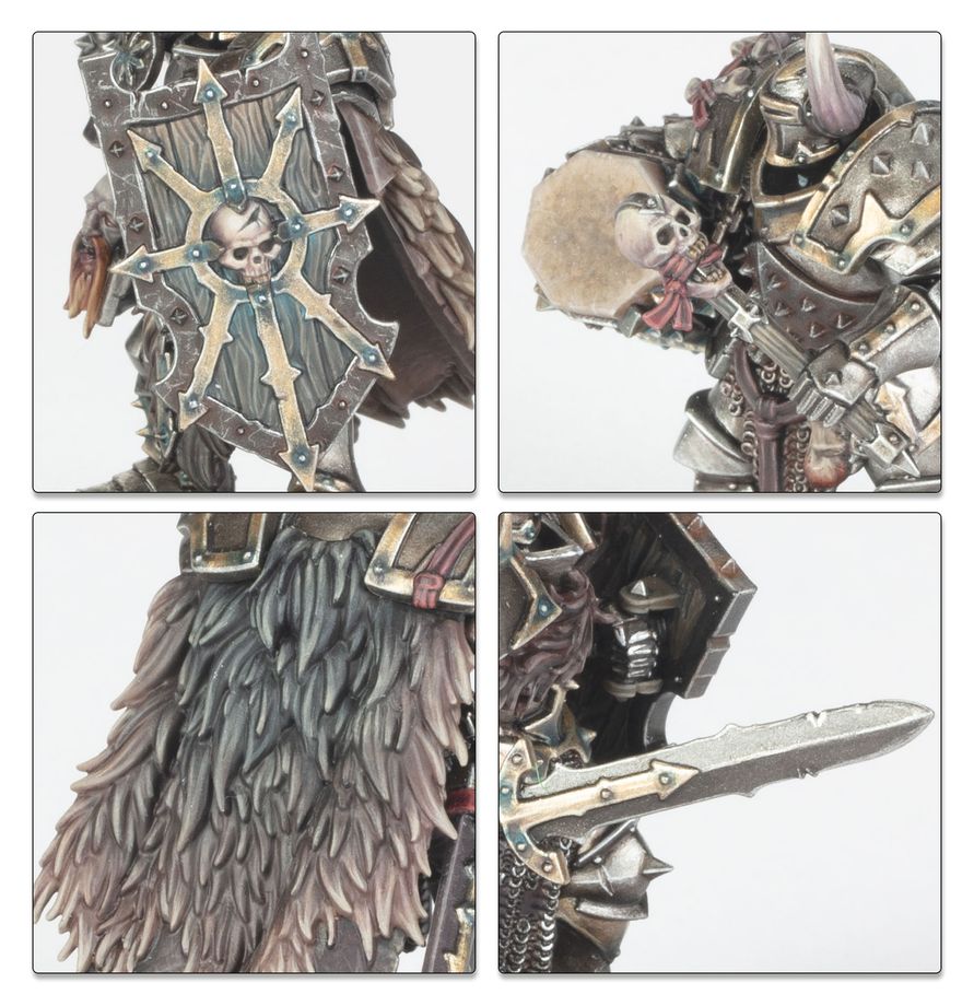 Armament and shields for Chaos Warriors