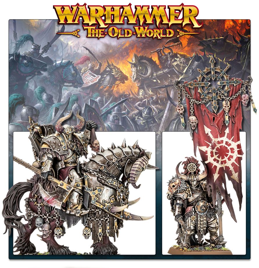 View of the complete assembly of two Chaos champions