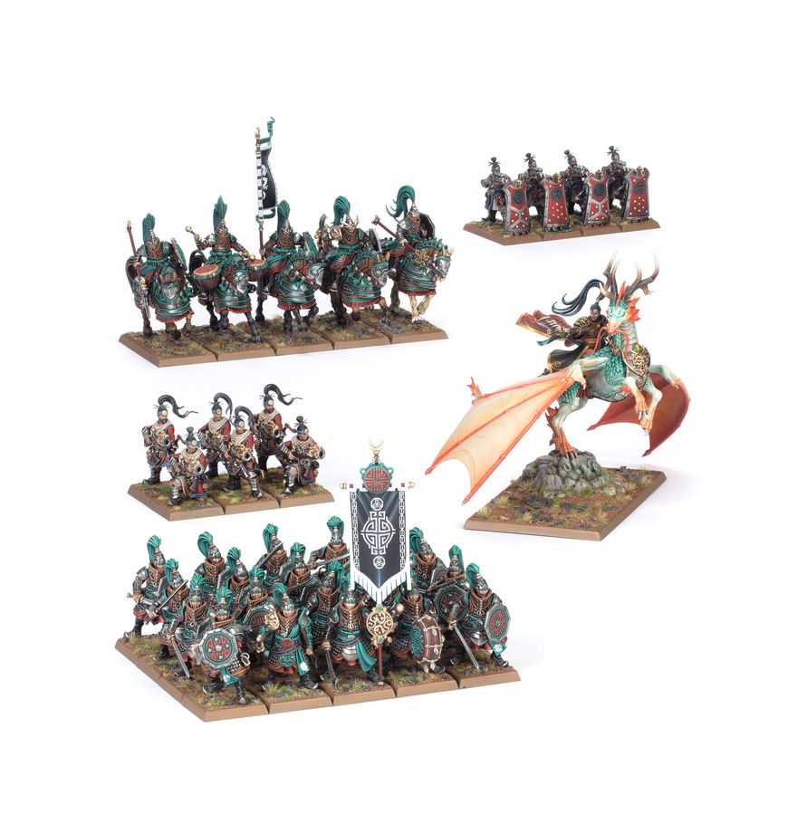 Warhammer: The Old World: Grand Cathay - Battle March Army box art