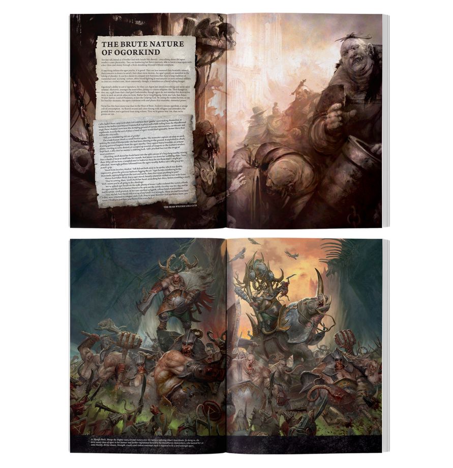 Age of Sigmar Battletome Ogor Mawtribes