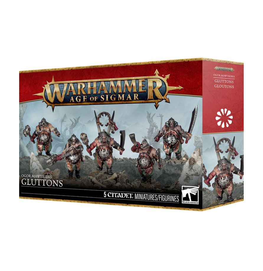 Ogor Mawtribes Gluttons - weapon and head options