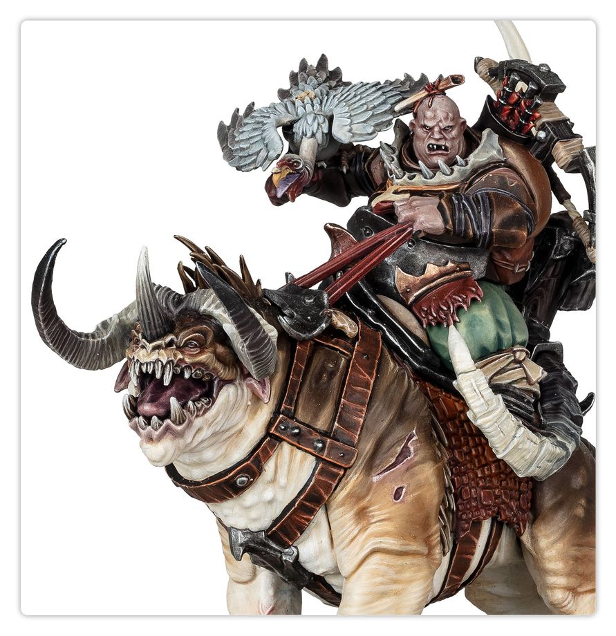 Maulbeast Raider from the Ogor Mawtribes faction