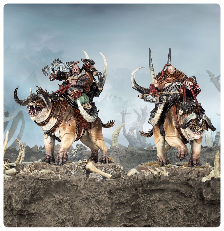 Age of Sigmar Ogor Mawtribes Maulbeast Raiders