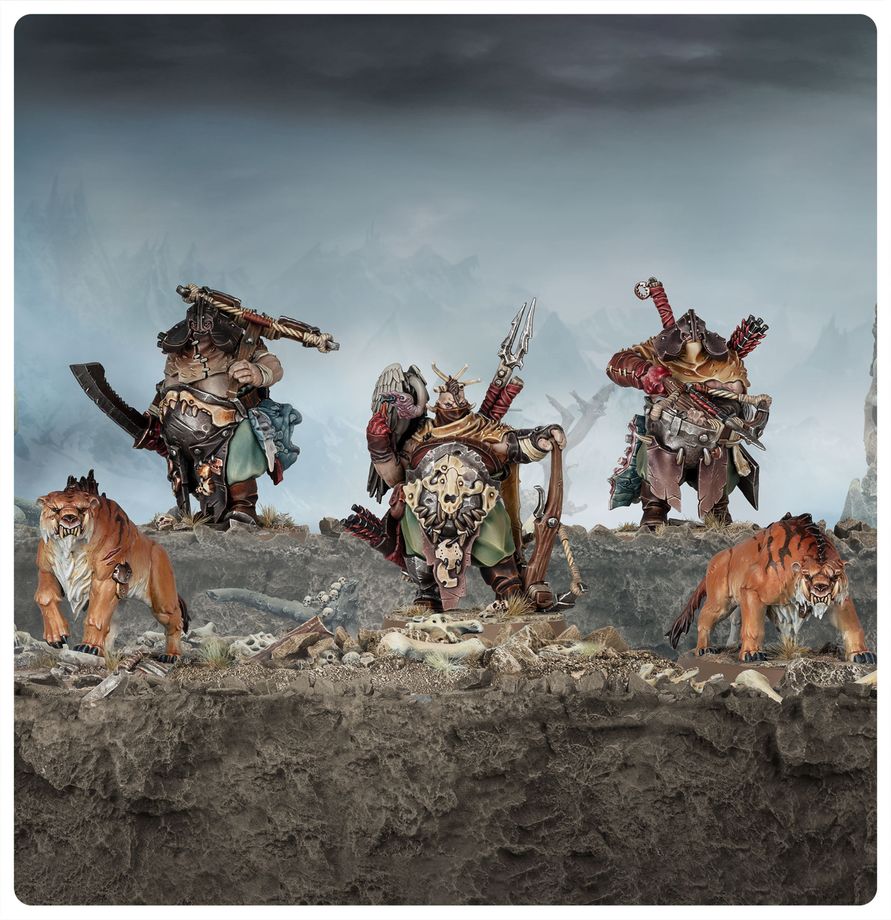 Age of Sigmar: Ogor Mawtribes - Hunters With Sabrefangs