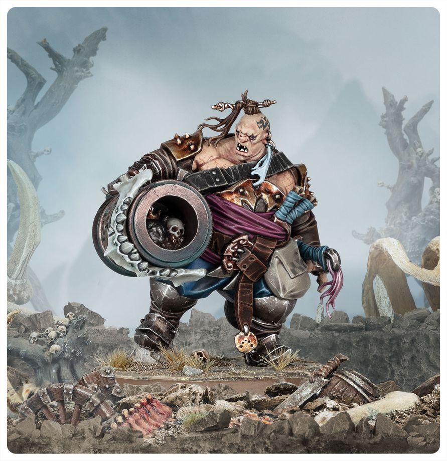 Grell Firefist miniature for Ogor Mawtribes