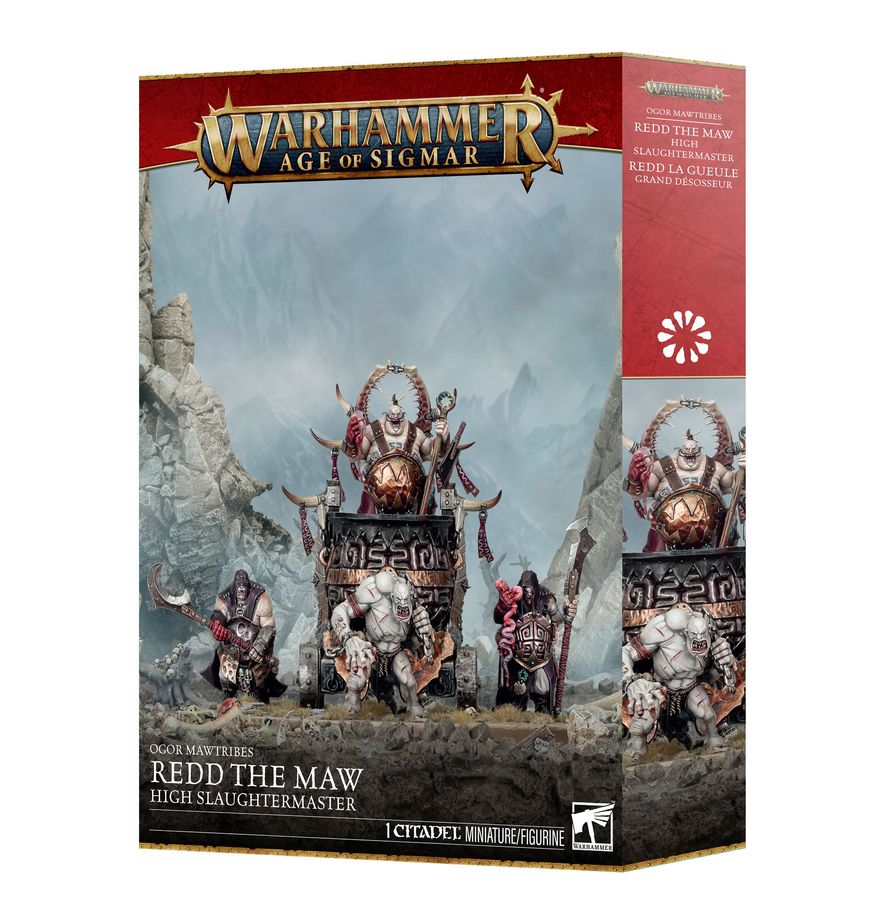 View of the Redd the Maw plastic kit