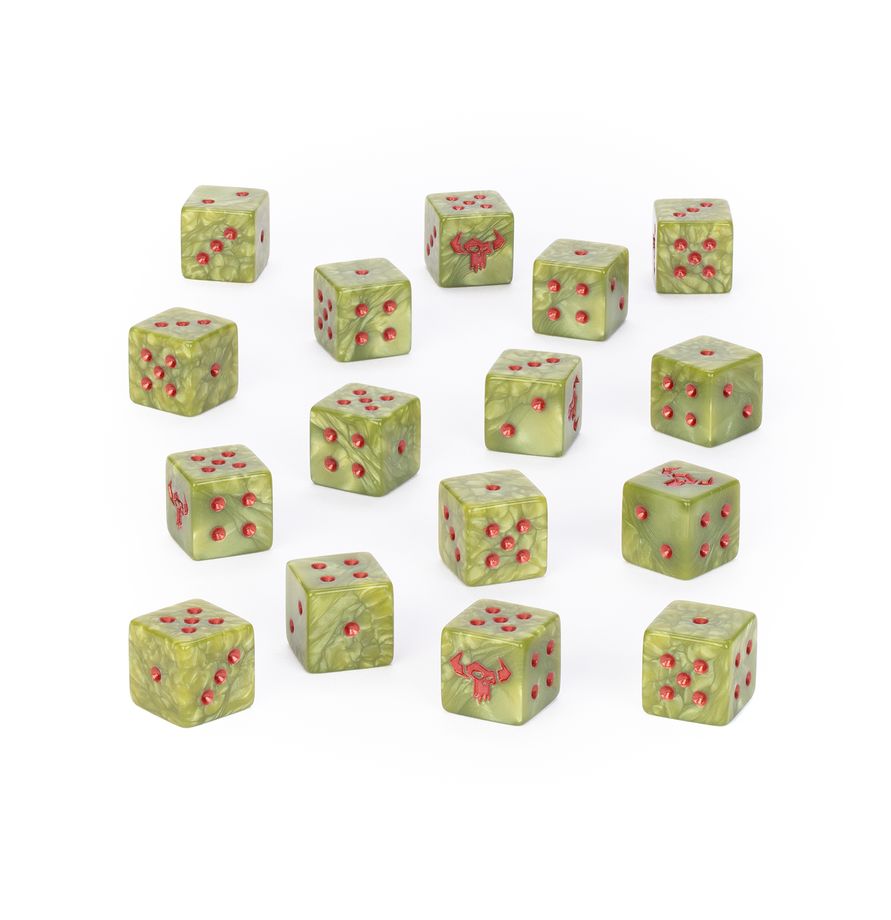 Warhammer 40K: Xenos - Orks Dice