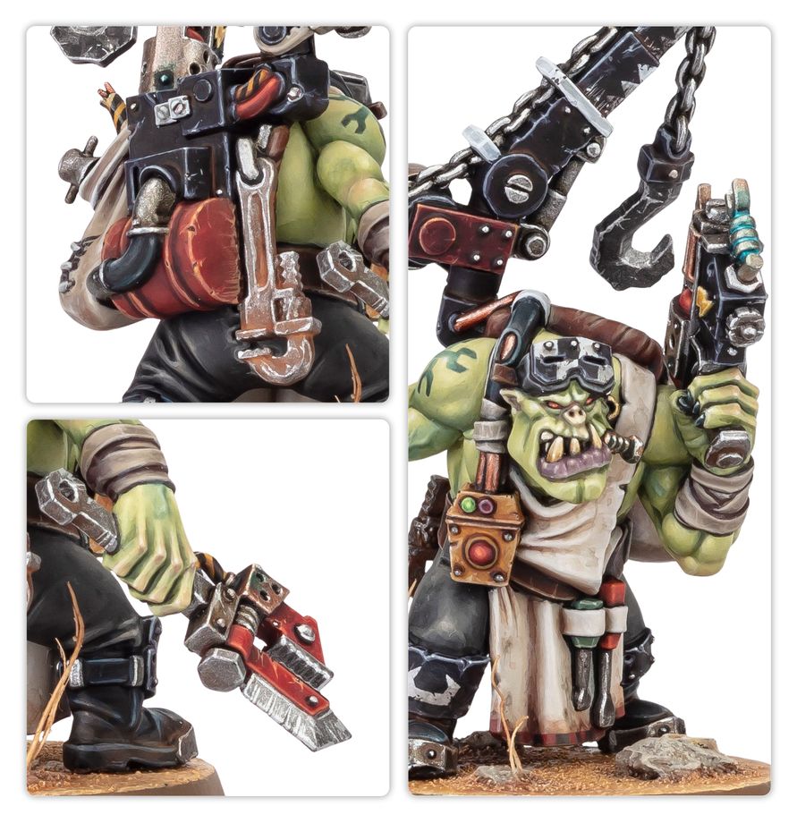 Orks Mek plastic miniature