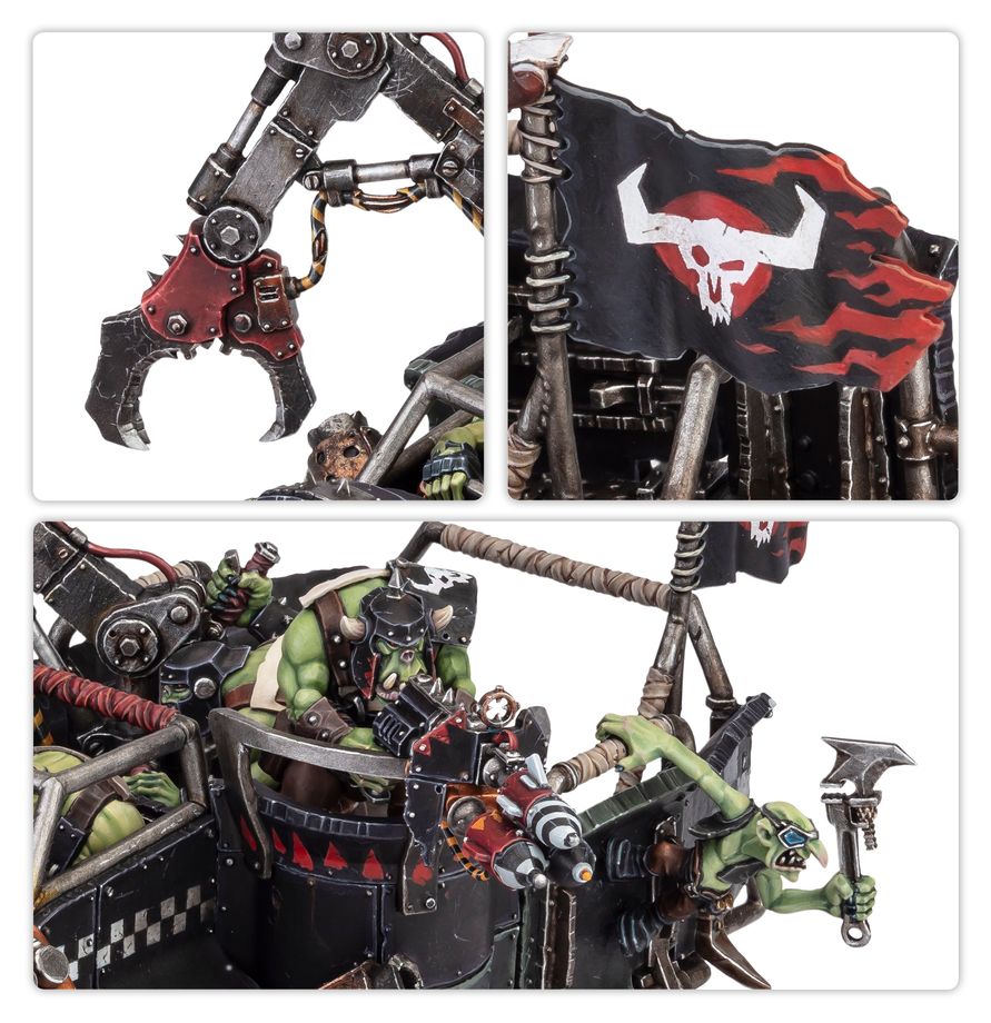 Orks Trukk with optional weapons and accessories