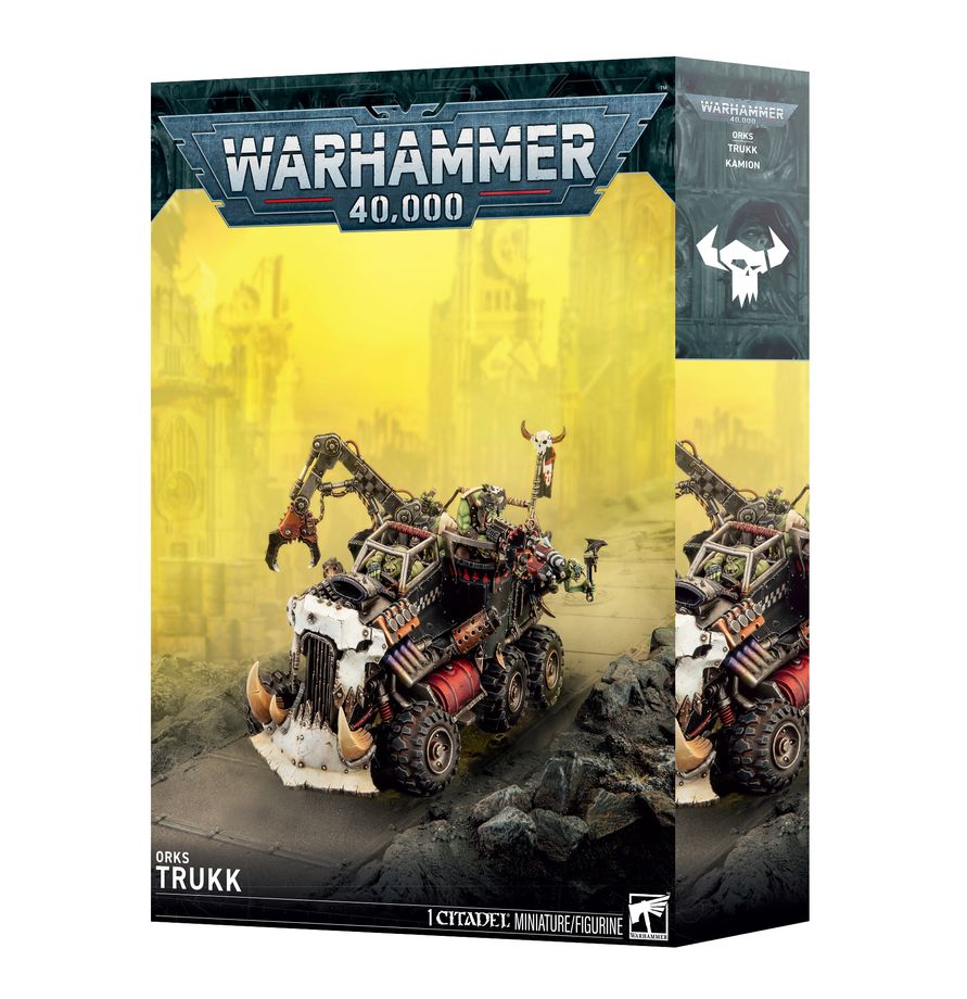 Assembly options detail for the Orks Trukk