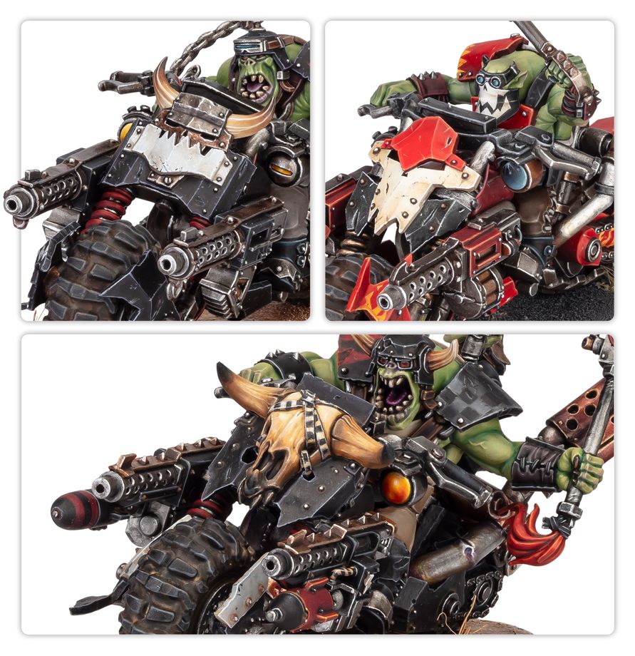 Warbikers multipart plastic miniature kit