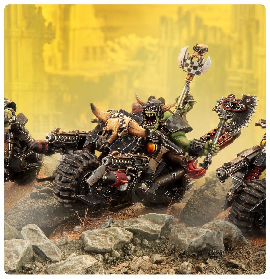 Warhammer 40K Orks Warbikers