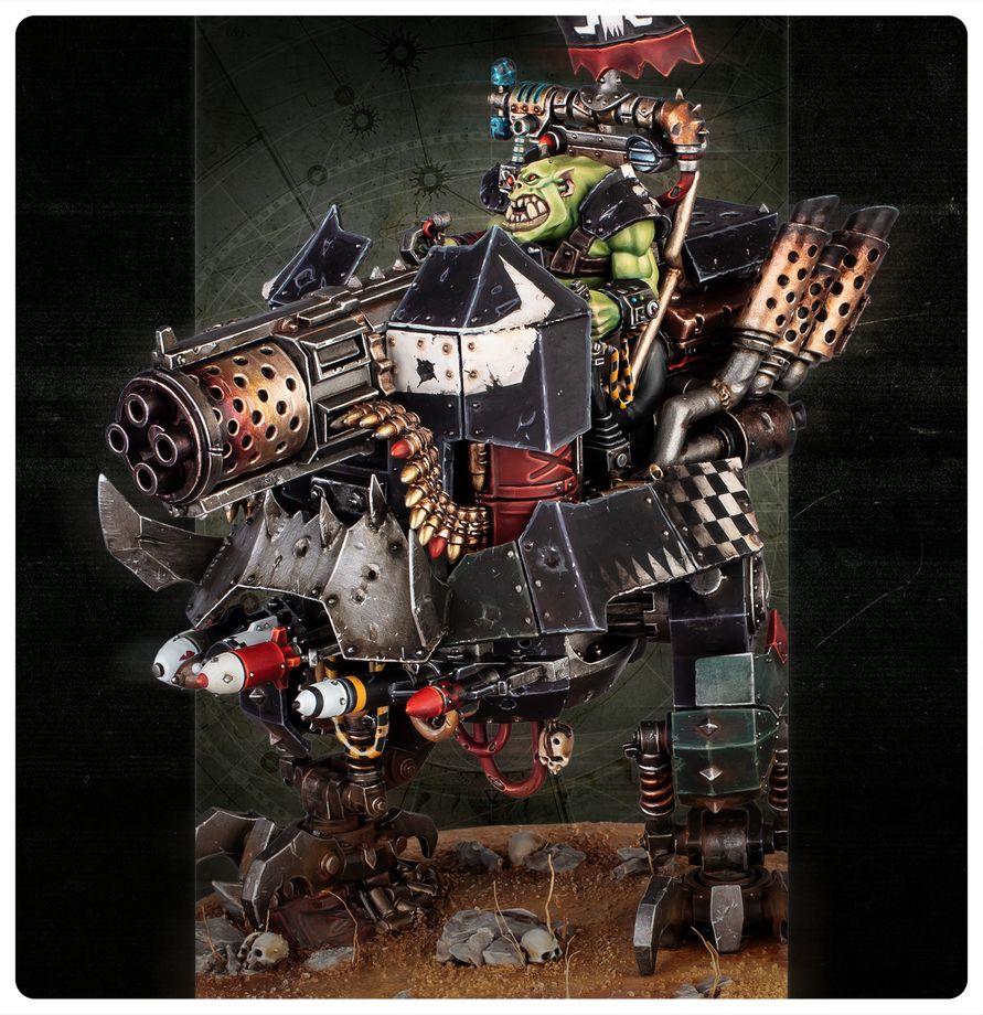 Big Mek Dakkarig plastic model