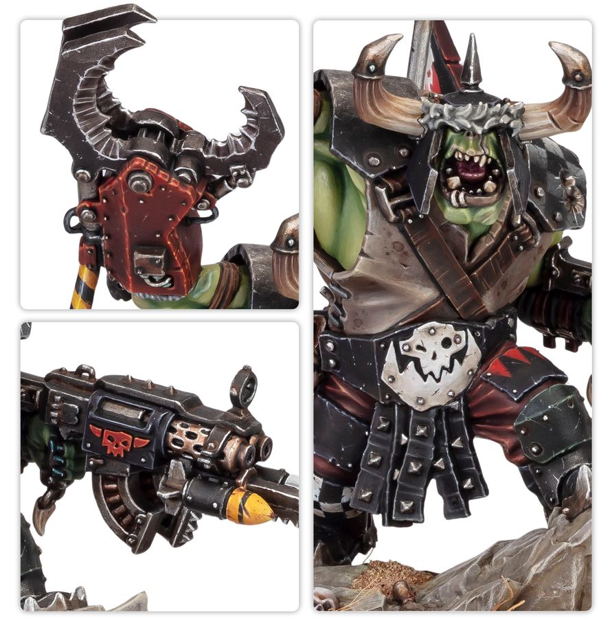 Orks Warboss with weapon options