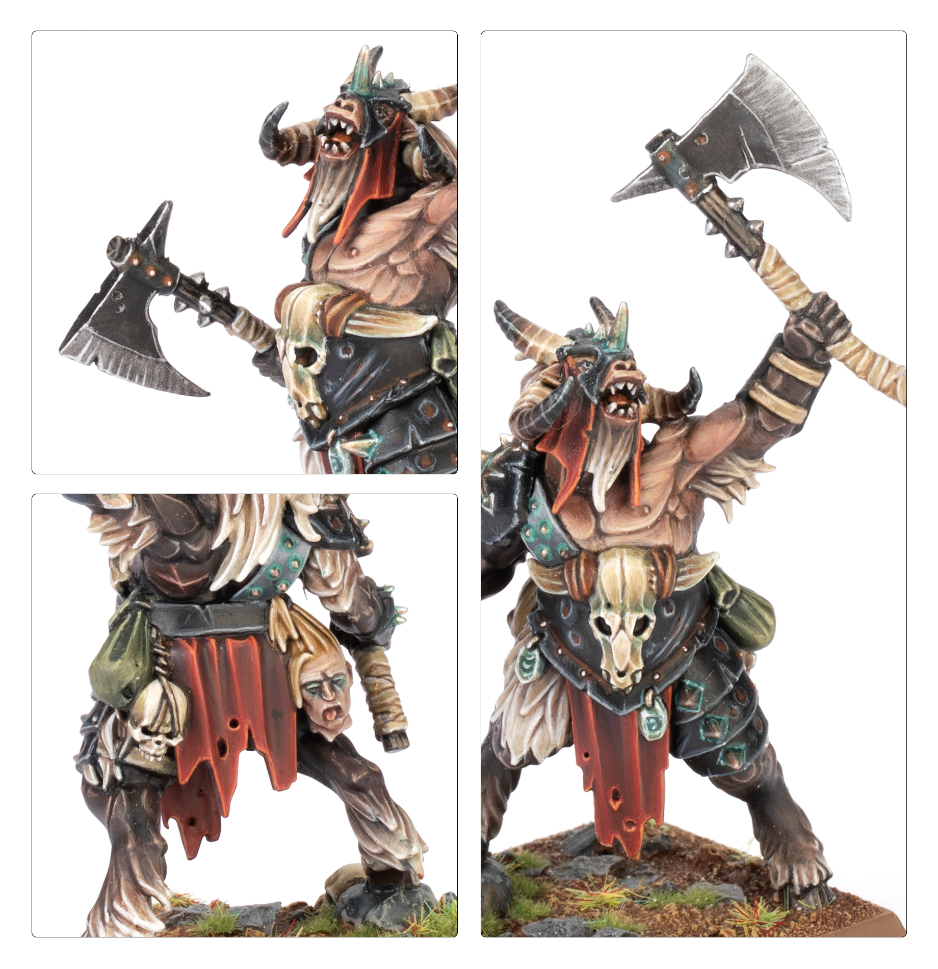 Beastman Chieftain – Beastmen Brayherds