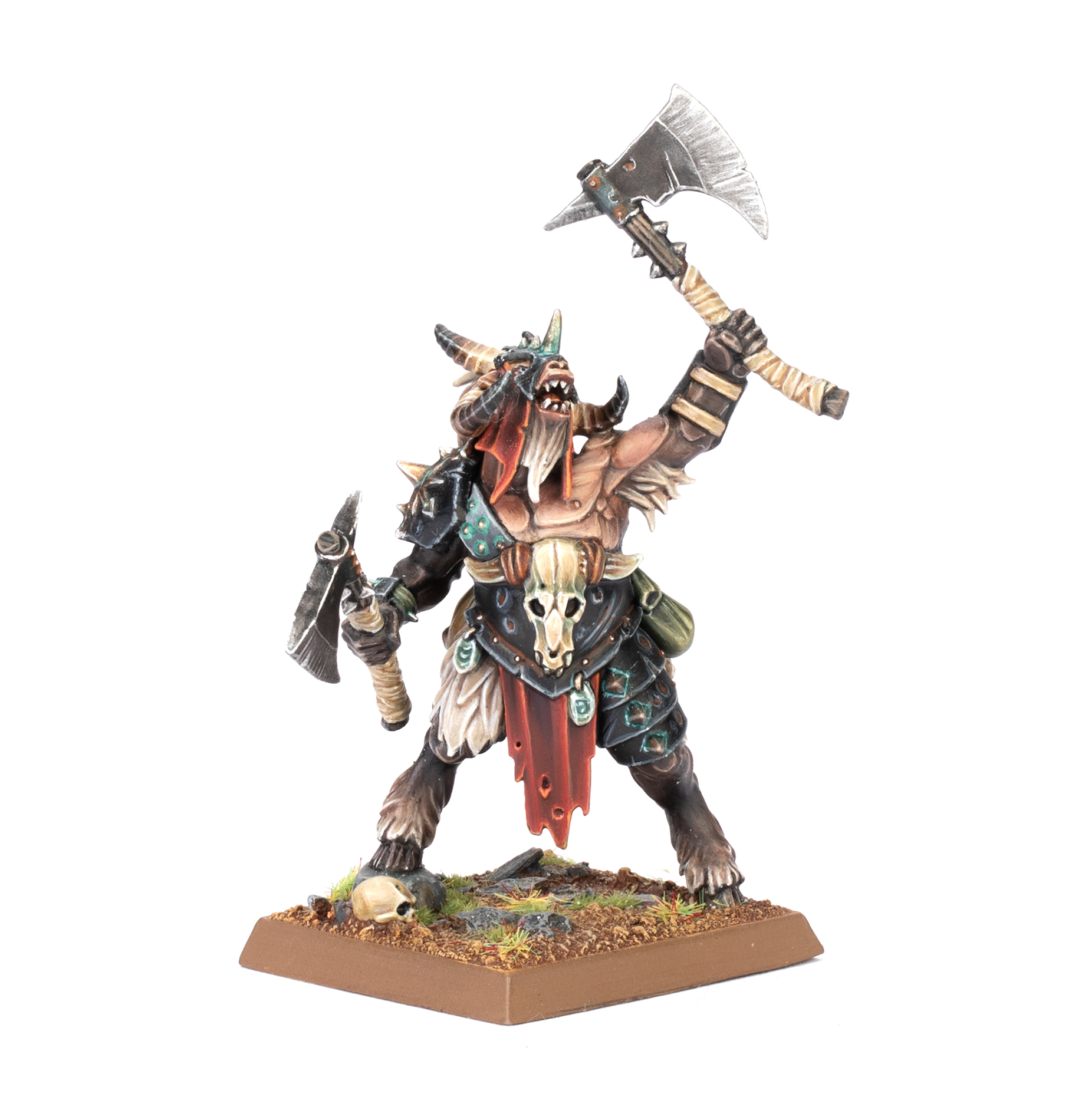 Warhammer 40K: Beastmen Brayherd - Beastman Chieftain box art